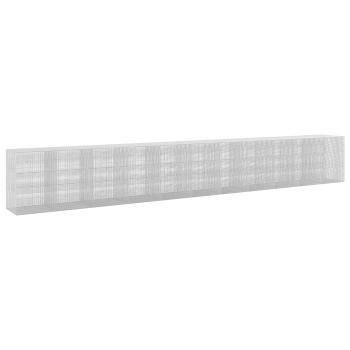 Gabione mit 5 mm Draht und 5x2,5 cm Maschen 1100x100x150 cm