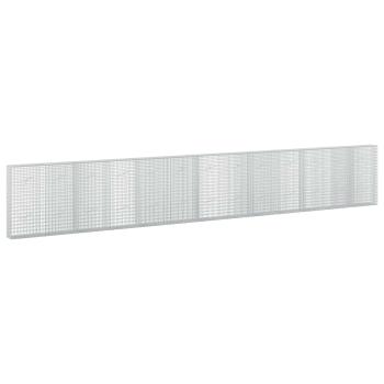 Gabione mit 5 mm Draht und 5x2,5 cm Maschen 650x20x100 cm