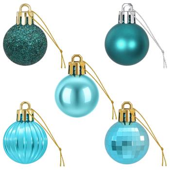 Weihnachtskugelset 150 stk. Grün Durchmesser 3 cm Polystyrol