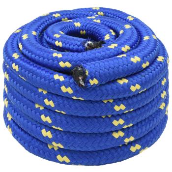 ARDEBO.de - Mehrzweck-Allzweckseil 40 mm 10 m Blau PP 9600 kg Max. Traglast