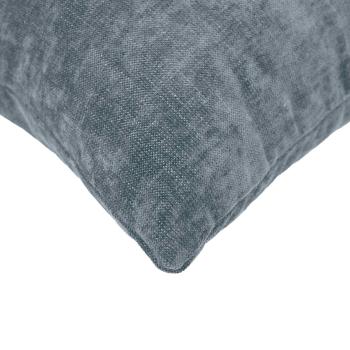 Wurfkissen 6 stk. HEERLEN Hellblau 40 x 40 cm Chenille-Stoff