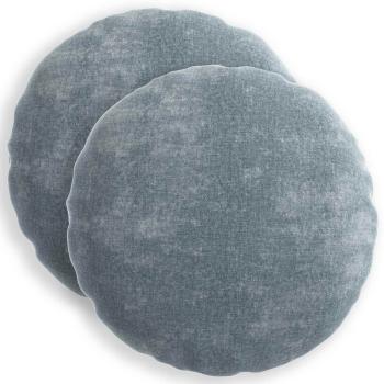 Wurfkissen 2 stk. HEERLEN Hellblau Durchmesser 60 cm