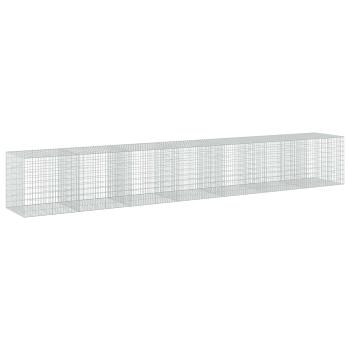 Gabione mit 5 mm Draht und 5x10 cm Maschen 700x100x100 cm
