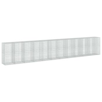 Gabione mit 5 mm Draht und 5x10 cm Maschen 1150x100x200 cm