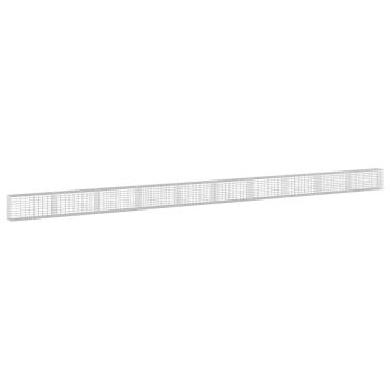 Gabione mit 5 mm Draht und 5x10 cm Maschen 1000x30x50 cm