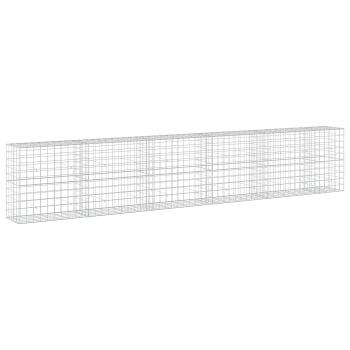 Gabione mit 5 mm Draht und 10x10 cm Maschen 550x50x100 cm