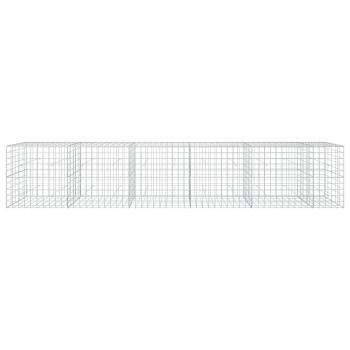 Gabione mit 5 mm Draht und 10x10 cm Maschen 550x50x100 cm