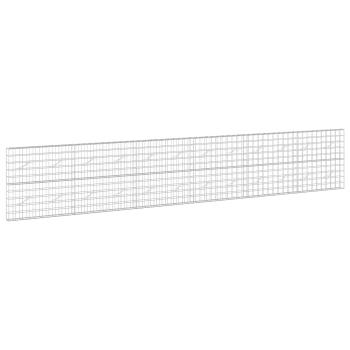 Gabione mit 3,5 mm Draht und 10x10 cm Maschen 600x10x100 cm