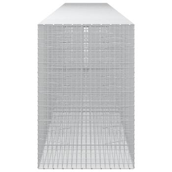Gabione mit 5 mm Draht und 5x5 cm Maschen 1150x100x150 cm