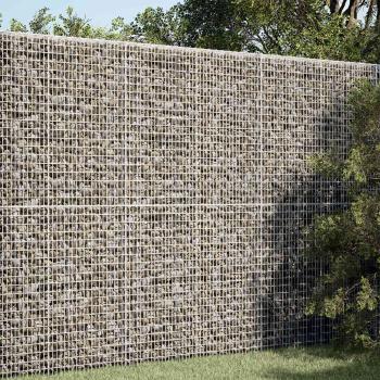 ARDEBO.de - Gabione mit 3,5 mm Draht und 5x2,5 cm Maschen 100x10x200 cm