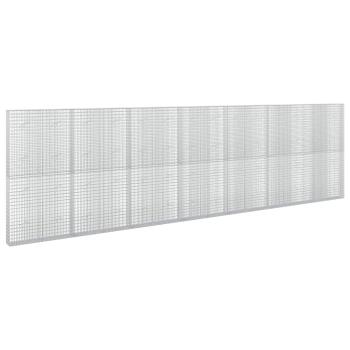 Gabione mit 3,5 mm Draht und 5x2,5 cm Maschen 700x20x200 cm
