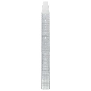 Gabione mit 3,5 mm Draht und 5x2,5 cm Maschen 700x20x200 cm