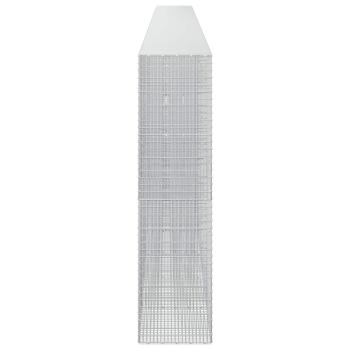 Gabione mit 5 mm Draht und 5x2,5 cm Maschen 1050x50x200 cm