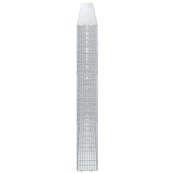 Gabione mit 5 mm Draht und 5x2,5 cm Maschen 650x20x150 cm