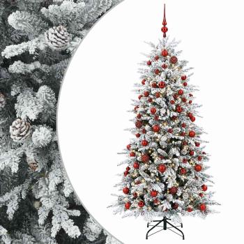 Künstlicher Weihnachtsbaum mit Kugel 240 cm 300 LEDs