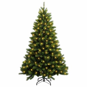 Künstlicher klappbarer Weihnachtsbaum 210 cm 300 LEDs