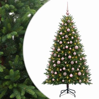 Künstlicher Weihnachtsbaum mit Kugel 180 cm 300 LEDs