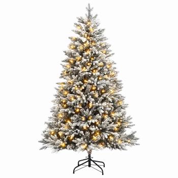 Künstlicher klappbarer Weihnachtsbaum 180 cm 300 LEDs