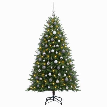 Künstlicher Weihnachtsbaum mit Kugel 240 cm 300 LEDs
