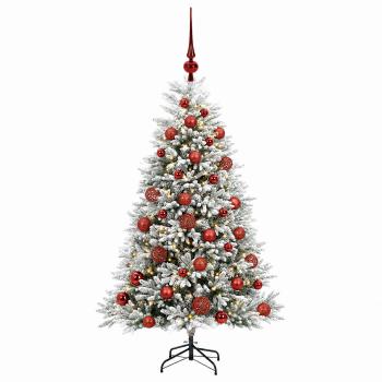 Künstlicher Weihnachtsbaum mit Kugel 120 cm 150 LEDs