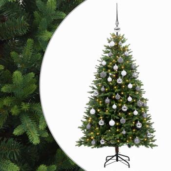 Künstlicher Weihnachtsbaum mit Kugel 150 cm 150 LEDs