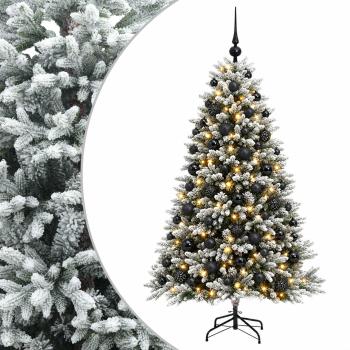 Künstlicher Weihnachtsbaum mit Kugel 180 cm 300 LEDs