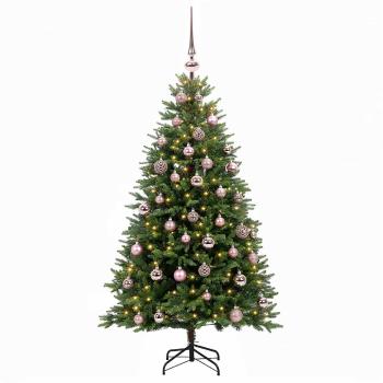 Künstlicher Weihnachtsbaum mit Kugel 150 cm 150 LEDs