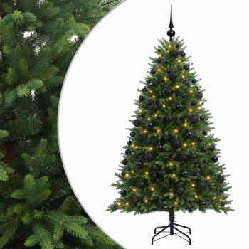 Künstlicher Weihnachtsbaum mit Kugel 240 cm 300 LEDs