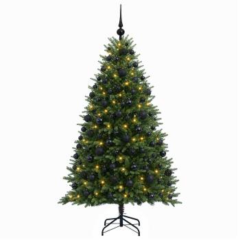 Künstlicher Weihnachtsbaum mit Kugel 240 cm 300 LEDs