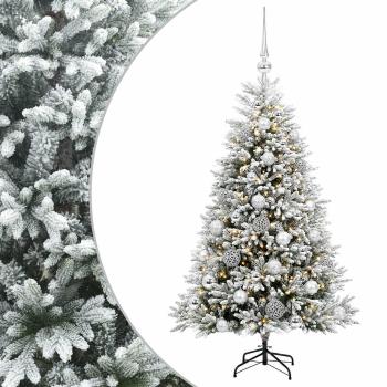 Künstlicher Weihnachtsbaum mit Kugel 120 cm 150 LEDs