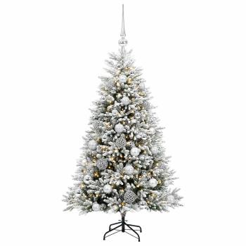 Künstlicher Weihnachtsbaum mit Kugel 120 cm 150 LEDs