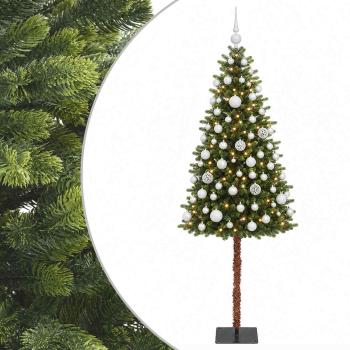 Künstlicher Weihnachtsbaum mit Kugel 150 cm 150 LEDs