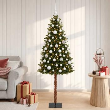 Künstlicher Weihnachtsbaum mit Kugel 150 cm 150 LEDs