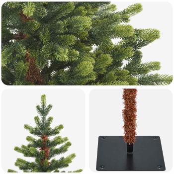 Künstlicher klappbarer Weihnachtsbaum 120 cm PVC und Metall