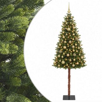 Künstlicher Weihnachtsbaum mit Kugel 120 cm 150 LEDs