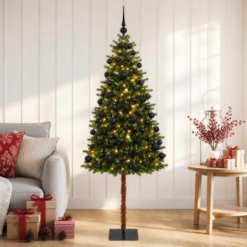 Künstlicher Weihnachtsbaum mit Kugel 150 cm 150 LEDs
