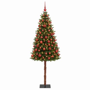 Künstlicher Weihnachtsbaum mit Kugel 180 cm 300 LEDs