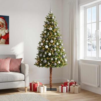 Künstlicher Weihnachtsbaum mit Kugel 180 cm 300 LEDs