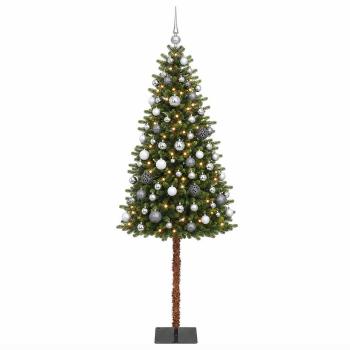 Künstlicher Weihnachtsbaum mit Kugel 180 cm 300 LEDs