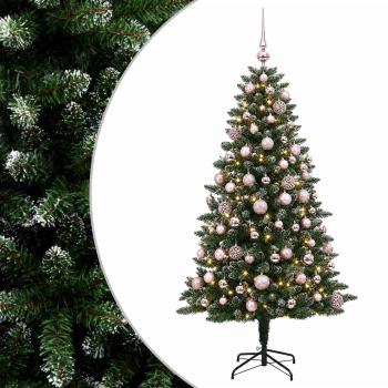 Künstlicher Weihnachtsbaum mit Kugel 180 cm 300 LEDs