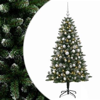 Künstlicher Weihnachtsbaum mit Kugel 180 cm 300 LEDs