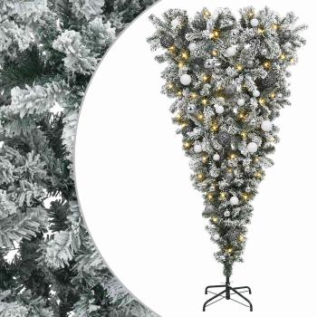 Künstlicher Weihnachtsbaum mit Weihnachtskugel 120 cm 150 LEDs