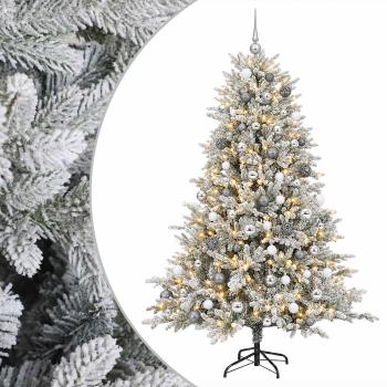 Künstlicher Weihnachtsbaum mit Kugel 210 cm 300 LEDs