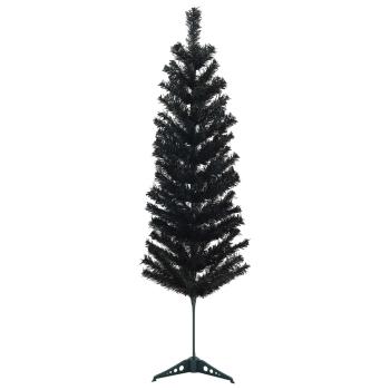 Künstlicher schmaler Weihnachtsbaum mit Weihnachtskugel 150 cm