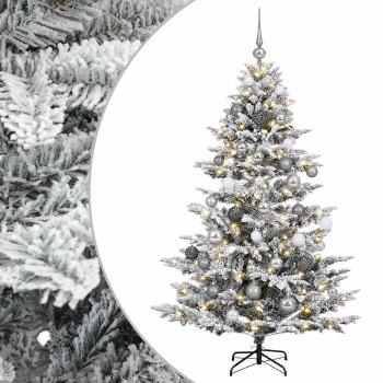 Künstlicher Weihnachtsbaum mit Weihnachtskugel 150 cm 150 LEDs