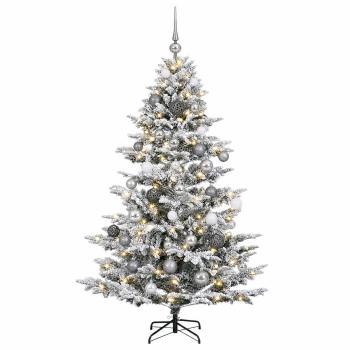 Künstlicher Weihnachtsbaum mit Weihnachtskugel 150 cm 150 LEDs