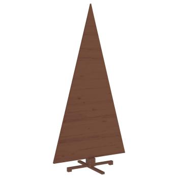 Holz Weihnachtsbaum KOTKA 210 cm Massives Kiefernholz