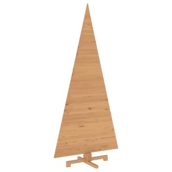 Holz Weihnachtsbaum KOTKA 240 cm Massives Kiefernholz