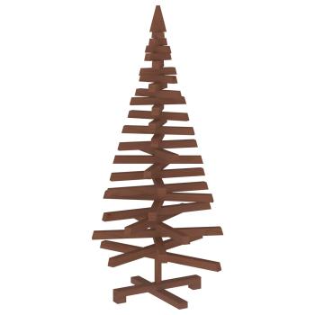 Holz Weihnachtsbaum KOTKA 120 cm Massives Kiefernholz
