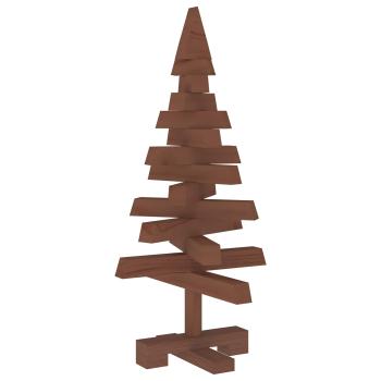 Holz Weihnachtsbaum KOTKA 60 cm Massives Kiefernholz